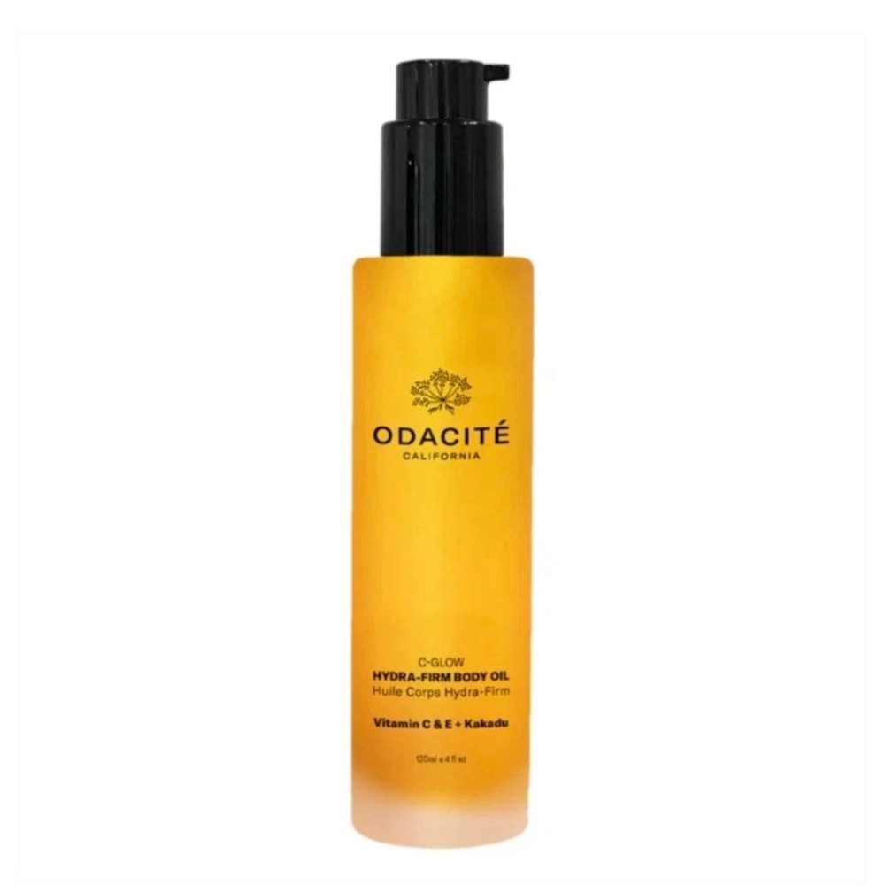 NIB Odacite C-Glow Hydra-Firm Body Oil Vitamin C E Kakadu 120ml 4 fl oz